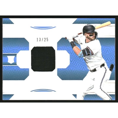 2024 Panini National Treasures Game Gear Swatches Holo Silver #8 Connor Norby