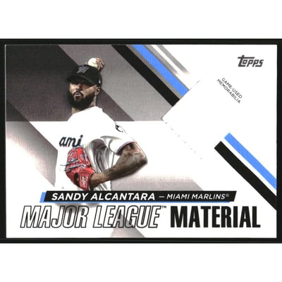 2024 Topps Major League Material #MLM2SA Sandy Alcantara S2