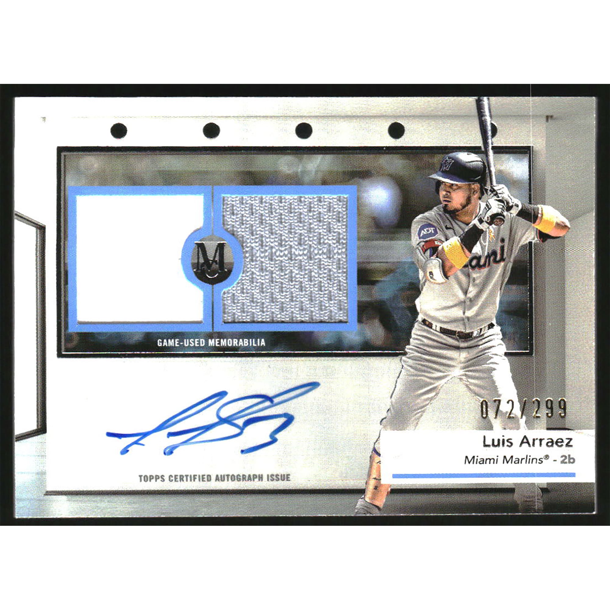 2024 Topps Museum Collection Single Player Signature Swatches Dual 
