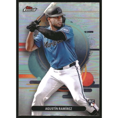 2025 Finest Refractors #180 Agustin Ramirez