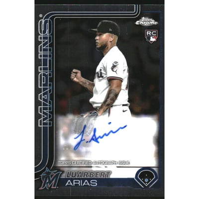 2025 Topps Chrome Update Autographs #ACLAR Luarbert Arias