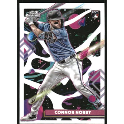 2025 Topps Cosmic Chrome White Hole Refractors #114 Connor Norby