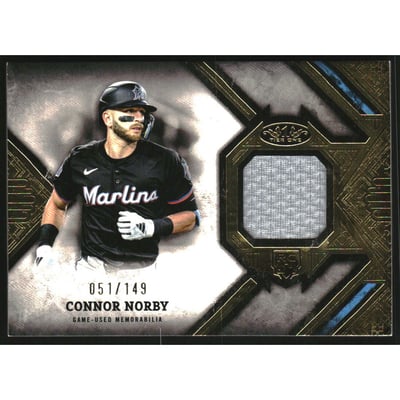 2025 Topps Tier One Rookie Relics #RRCN Connor Norby