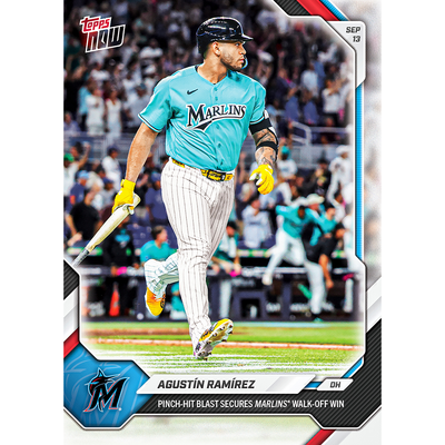 Agustín Ramírez - 2026 MLB Topps NOW® - Card 669