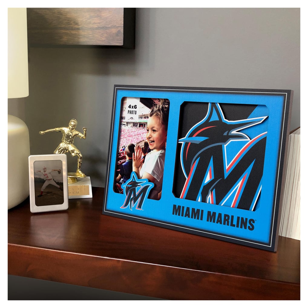 Miami Marlins IDNA 3D Logo Series Picture Frame