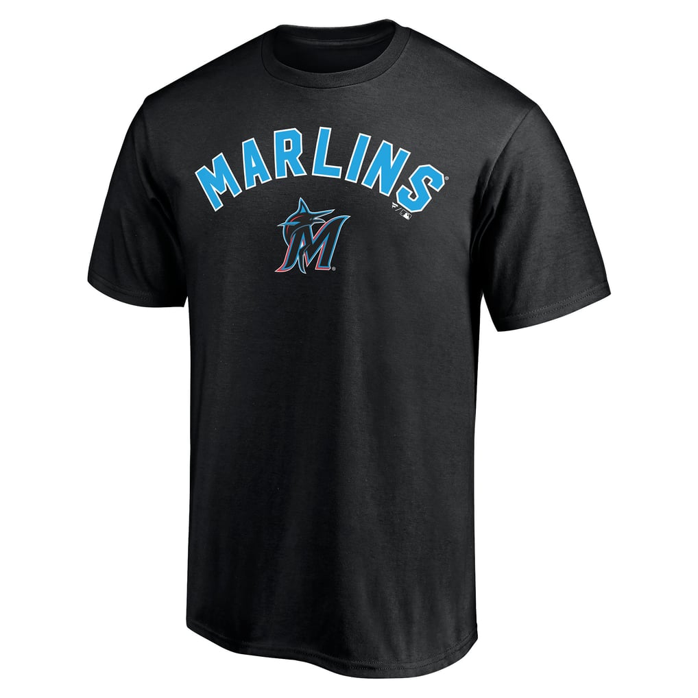 Miami Marlins Personalized Team Winning Streak Name & Number T-Shirt - Black
