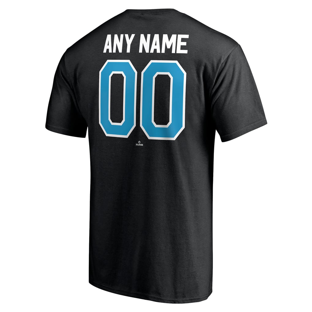 Miami Marlins Personalized Team Winning Streak Name & Number T-Shirt - Black
