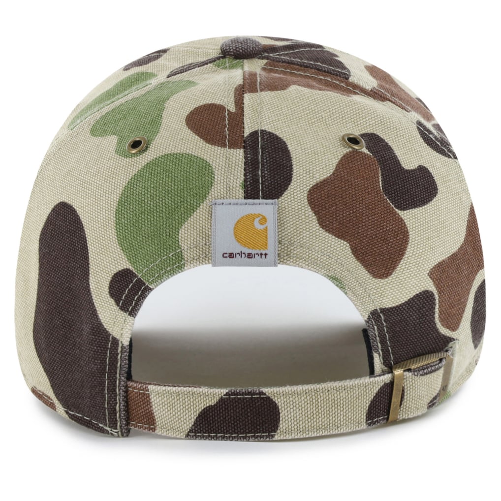 Miami Marlins Carhartt x '47 Duck Clean Up Adjustable Hat - Camo