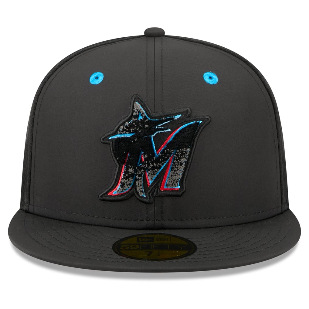 Miami Marlins New Era 2026 MLB All-Star Game Workout 59FIFTY Fitted Hat - Black