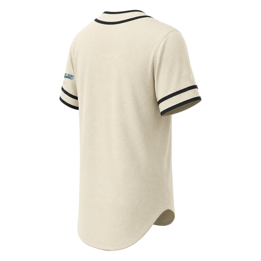 Miami Marlins Stitches Throwback Jersey - Natural