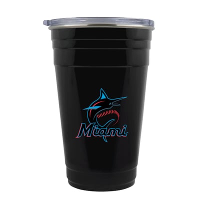 Miami Marlins 22oz. Double Play Tailgater Tumbler