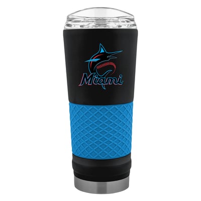 Miami Marlins 24oz. Double Play Draft Tumbler
