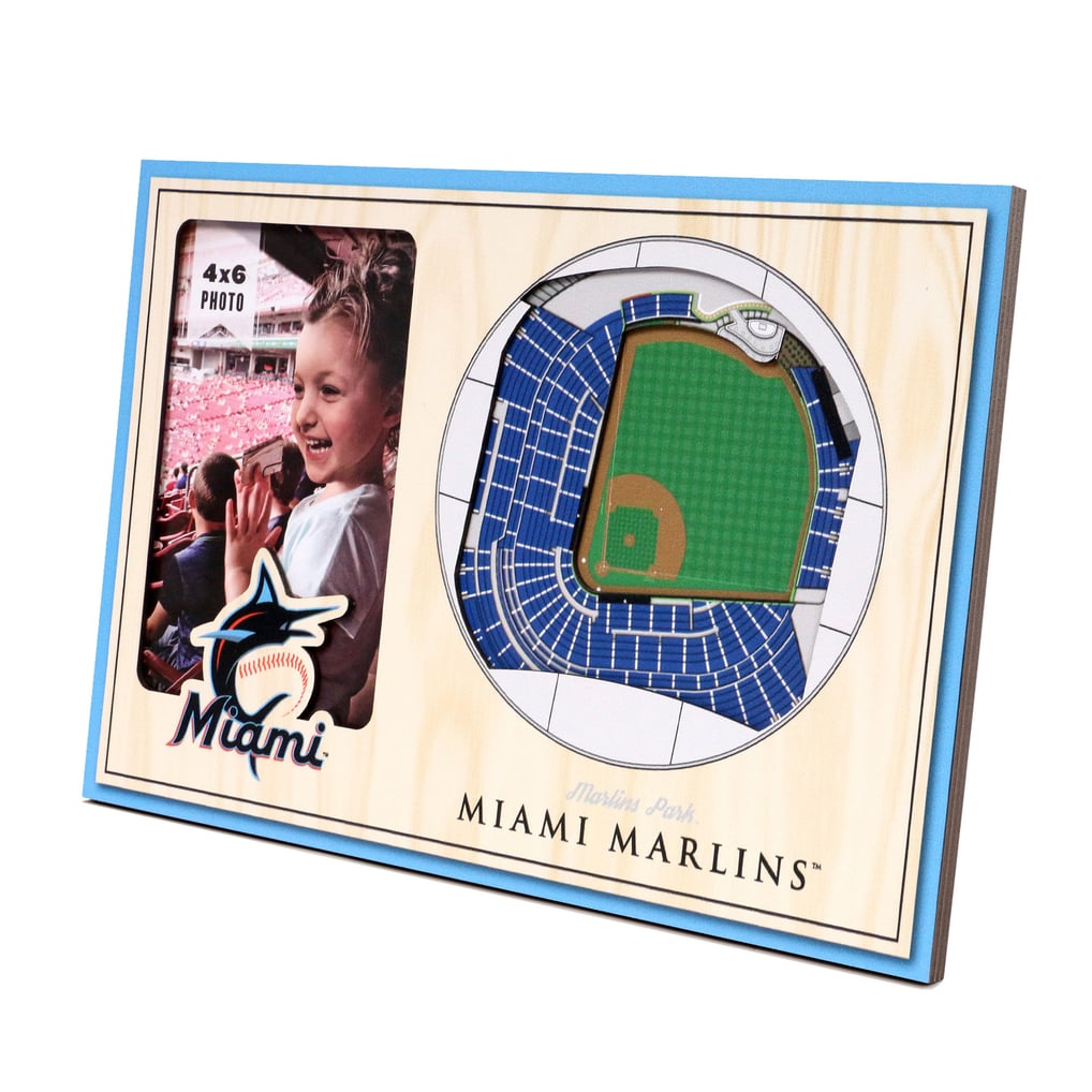 Miami Marlins 3D StadiumView Picture Frame