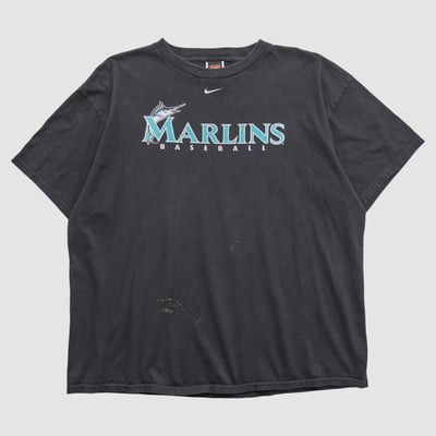 Miami Marlins Nike 2000s T-shirt - Black - XL by Fanatics Real Vintage