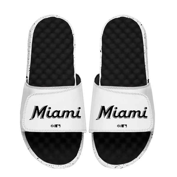 Miami marlins slides Miami Marlins Primary Pink Slides - ISlide main image 4