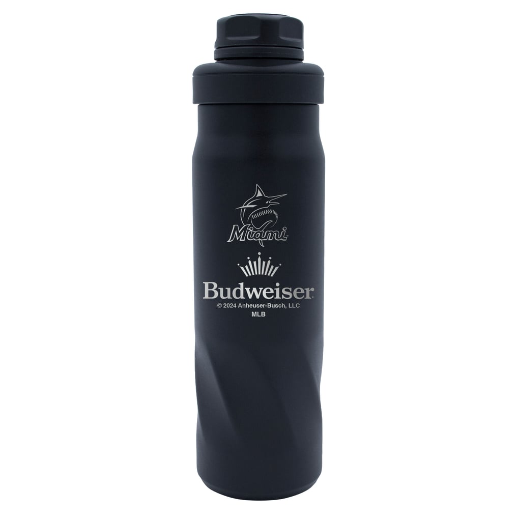  Miami Marlins WinCraft 2024 MLB x Budweiser 20oz. Morgan Water Bottle