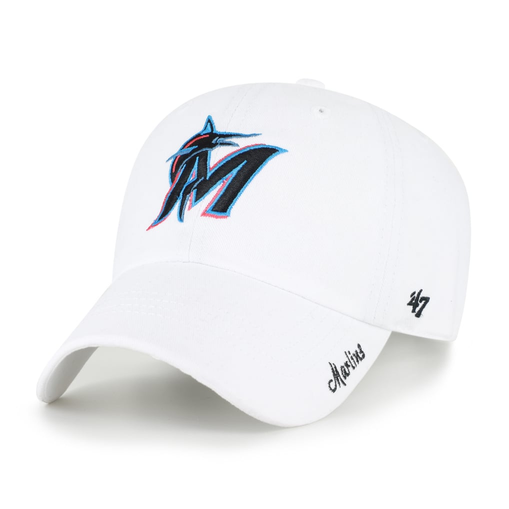 Miami Marlins '47 Women's Miata Adjustable Hat - White