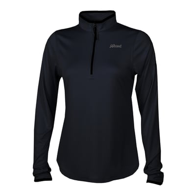 Miami Marlins Columbia Women's Fairway Breeze Quarter-Zip Pullover - Black