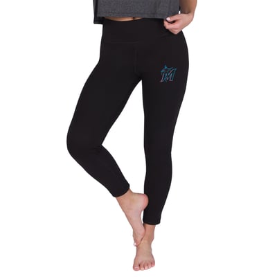 Miami Marlins Concepts Sport Women's Sentry Knit Leggings - Black