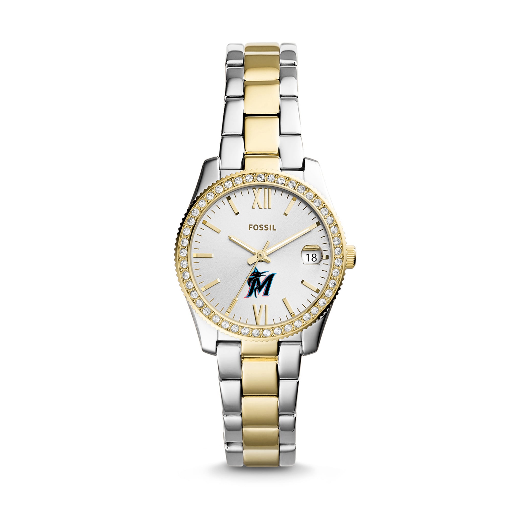 Fossil Two-Tone Women\'s Watch Fossil Classic Casual Two Tone Ladies Watch | Corporate  main image 4