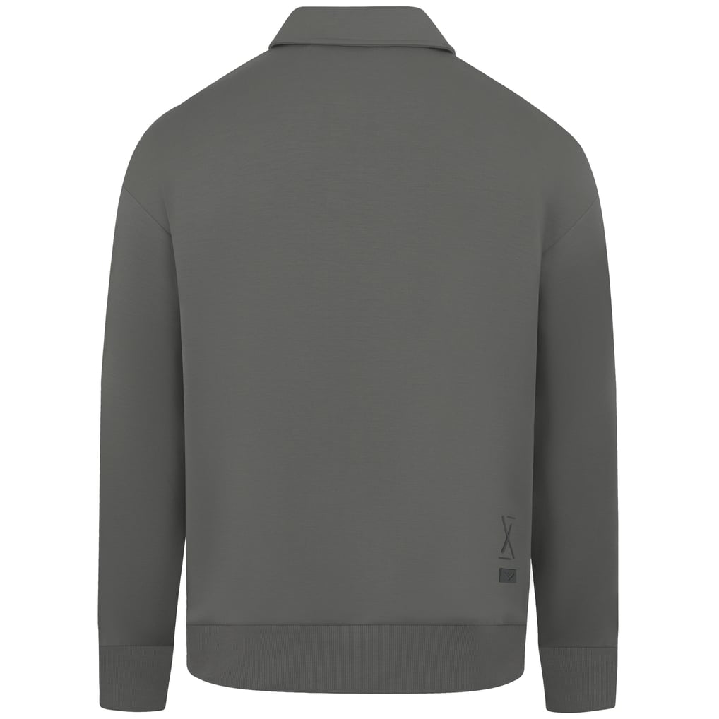 Miami Marlins Levelwear Women's Canmore Chenille Logo Quarter-Zip Top - Stone