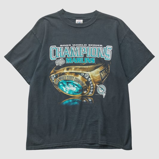 World Series Delta 2003 T-shirt - Black - M by Fanatics Real Vintage