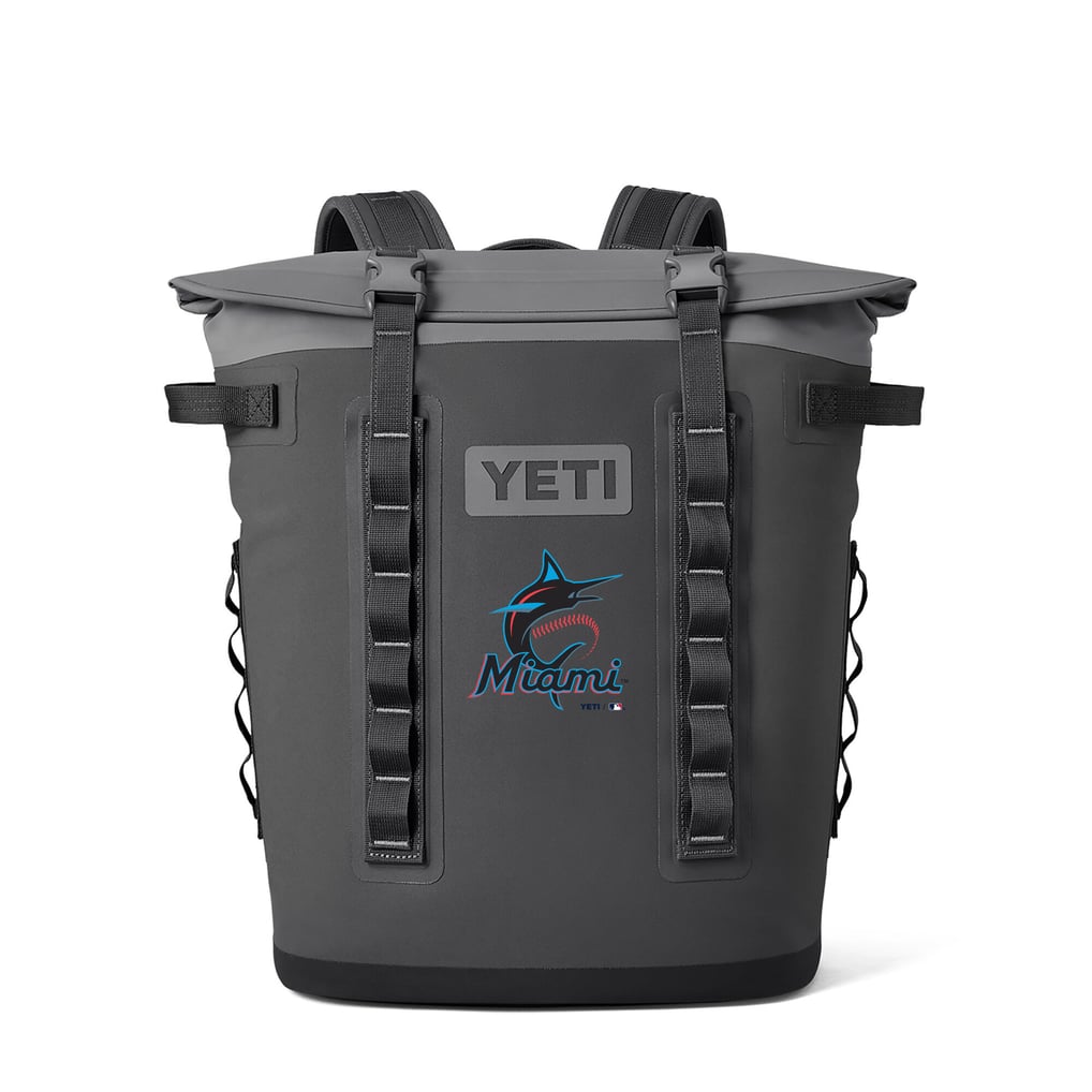 Miami Marlins YETI Hopper M20 Soft Cooler Backpack