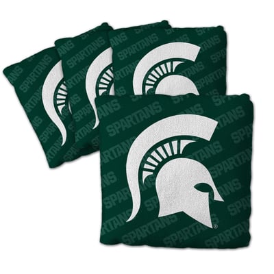 Michigan State Spartans Fanpoint Four-Piece Cornhole Bag Set