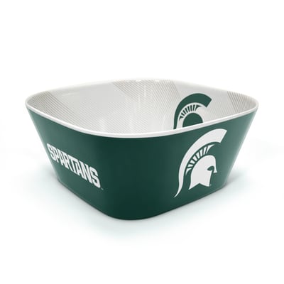 Michigan State Spartans Fanpoint Large Party Bowl