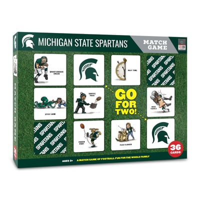 Michigan State Spartans Fanpoint Licensed Memory Match Game