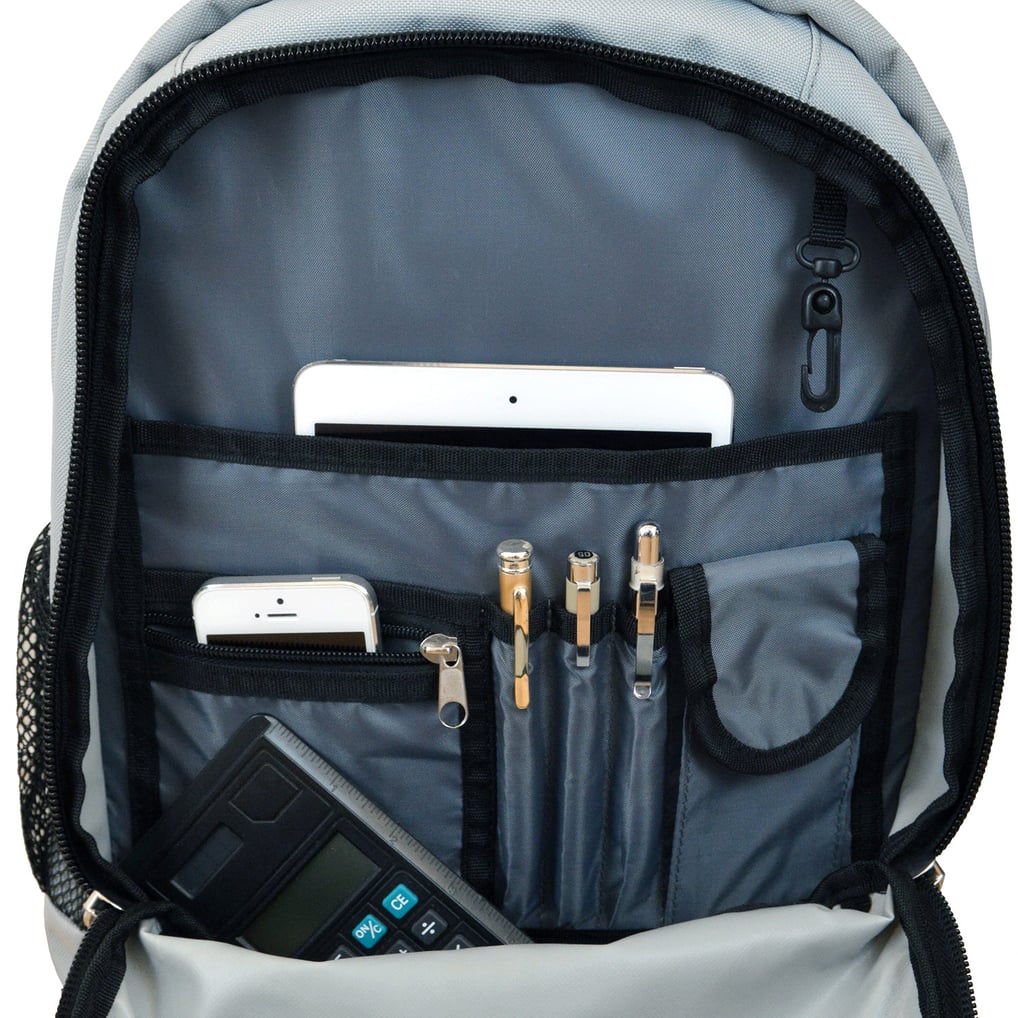 Michigan State Spartans 19'' Premium Wheeled Backpack - Gray