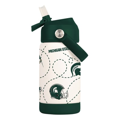 Michigan State Spartans Logo Brands 12oz. Mascot Bottle