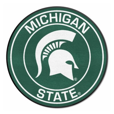 Michigan State Spartans Logo Brands 27" Diameter Roundel Mat