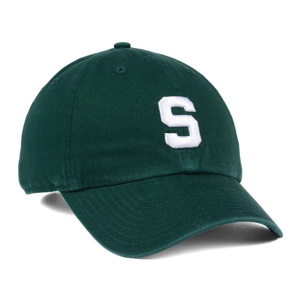 '47 Michigan State Spartans Green Clean Up Adjustable Hat
