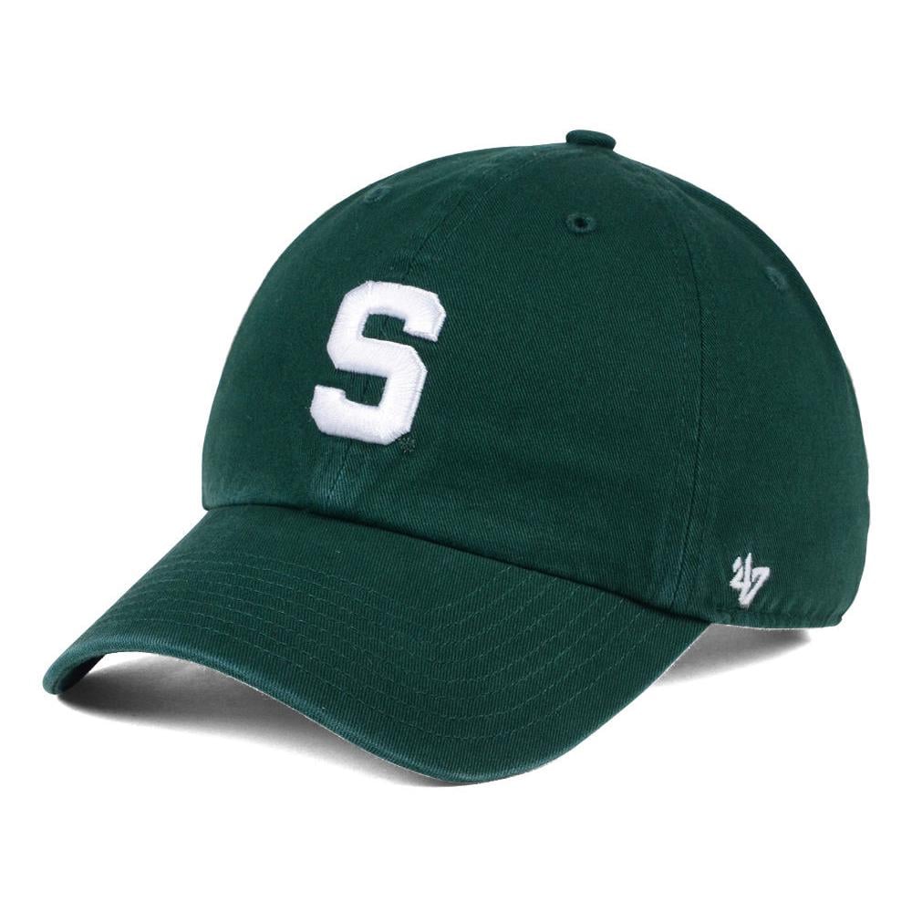 '47 Michigan State Spartans Green Clean Up Adjustable Hat