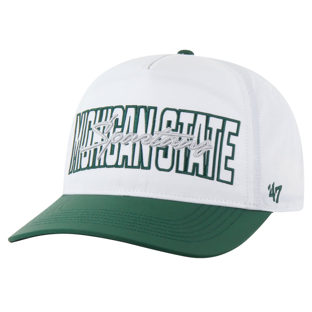 Michigan State Spartans '47 Lineman Hitch brrr° Adjustable Hat - White