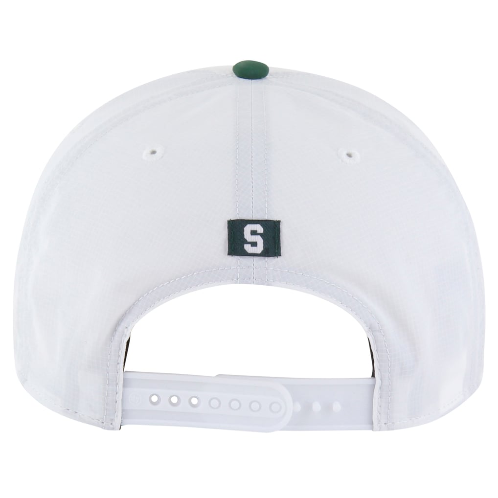 Michigan State Spartans '47 Lineman Hitch brrr° Adjustable Hat - White