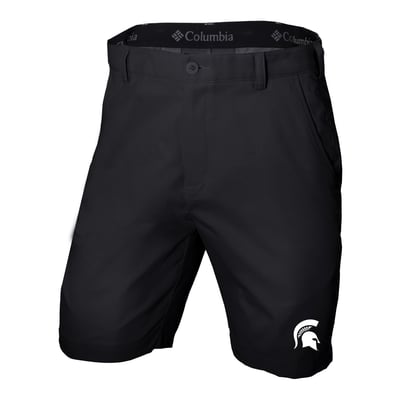  Michigan State Spartans Columbia Omni-Wick Lie Angle Shorts - Black