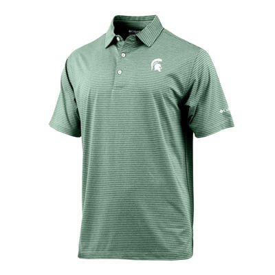  Michigan State Spartans Columbia Tempo Swing Polo - Green