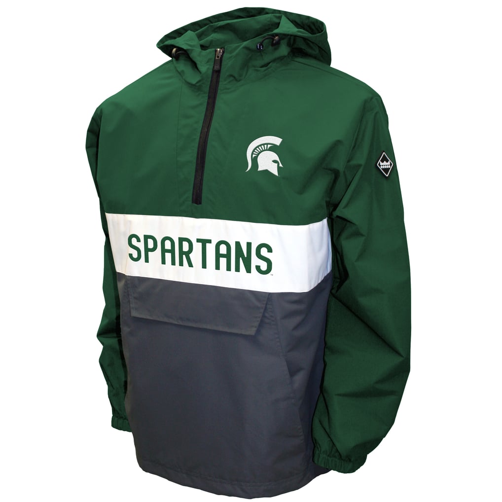 Franchise Club Michigan State Spartans Green Alpha Anorak Jacket