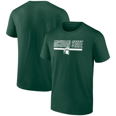 Michigan State Spartans Classic Inline Team T-Shirt - Green