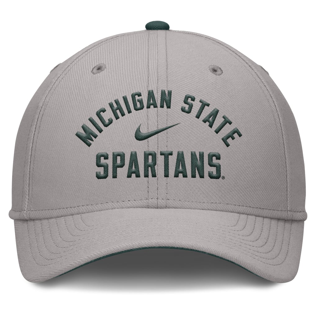 Michigan State Spartans Nike Rise Prep Performance Flex Hat - Gray