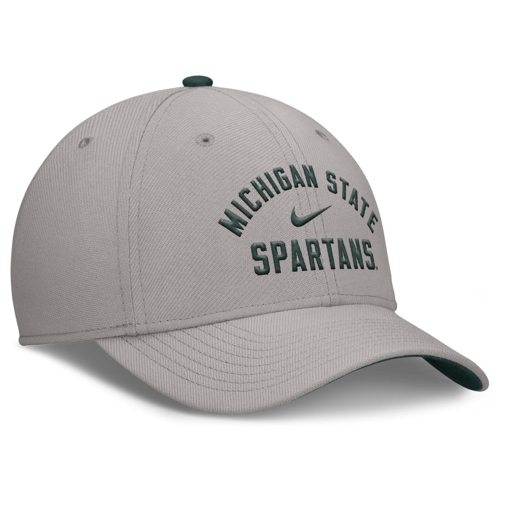 Michigan State Spartans Nike Rise Prep Performance Flex Hat - Gray