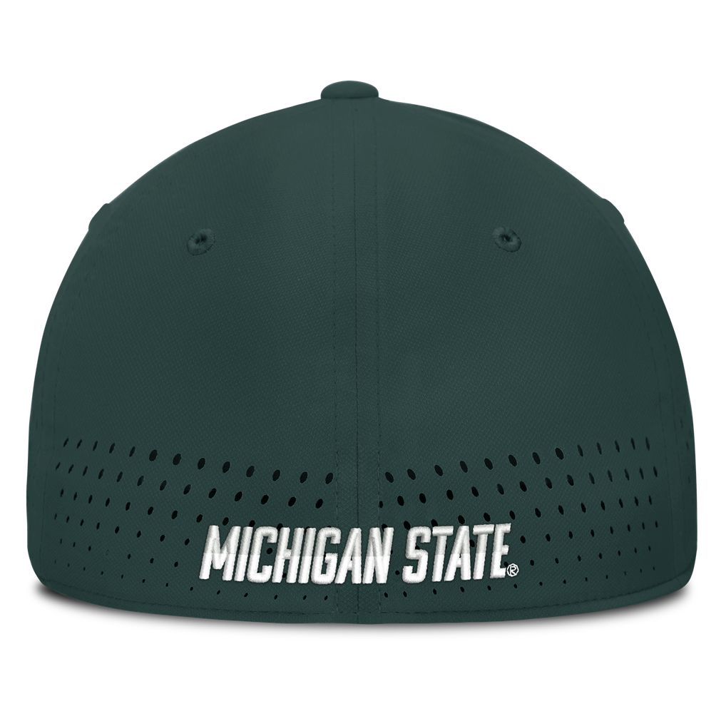 Nike Michigan State Spartans Green 2026 Sideline Practice AeroBill ...