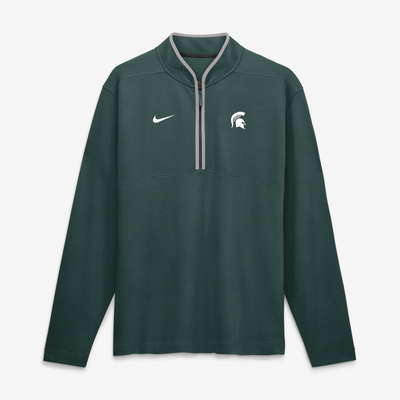  Michigan State Spartans Nike Dri-FIT Victory Half-Zip Pullover - Green