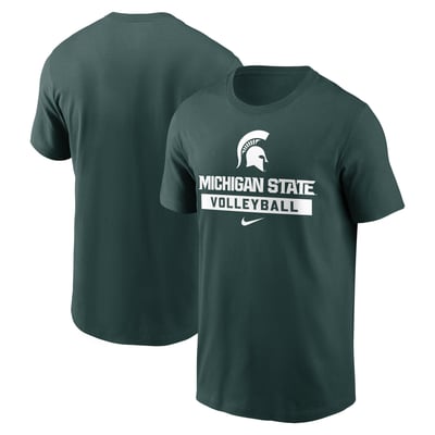 Michigan State Spartans Nike Volleyball T-Shirt - Green