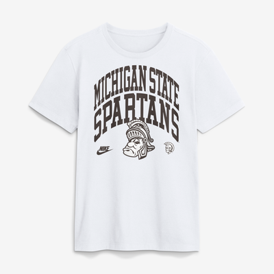  Michigan State Spartans Nike Bold T-Shirt - White
