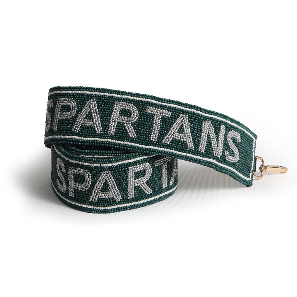 Michigan State Spartans Beaded Purse Strap