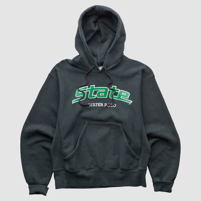 Michigan State Spartans Lee Apparel 2000s Hooded Pullover Sweatshirt - Black - S by Fanatics Real Vintage