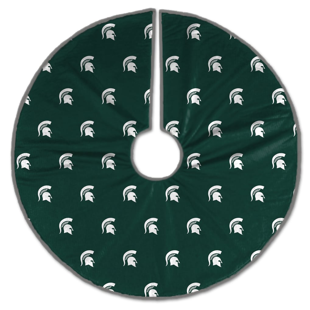 Michigan State Spartans Microplush Christmas Tree Skirt